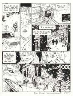 Cosey (Né En 1950) | * Joyeux Noël, May! Encre de Chine sur papier pour... | Tessier Sarrou