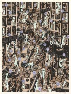 KILLOFFER (né en 196... - Lot 514 - * Café Bar Tabac Encre de Chine sur papier pour un...