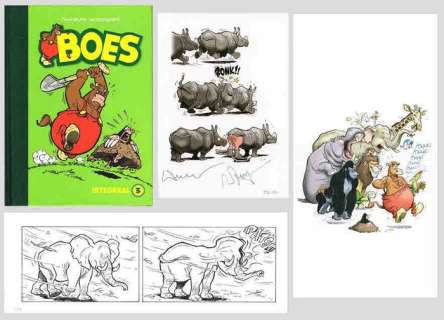 Boes - Luxe editie Boes Integraal deel 3 - Genummerd 52/80 - Met originele strook + ex-libris - Cartonné - EO (2016) | Catawiki