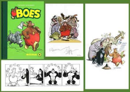 Boes - Luxe editie Boes Integraal deel 6 - Genummerd 20/80 - Met originele strook + ex-libris - Cartonné - EO (2018) | Catawiki