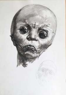 Guido Buzzelli - original illustr. - Page volante | Catawiki