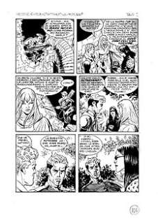 Martyn Mistére - Gino Vercelli - 2x original pages "Il segreto di Altrove" - Page volante - EO - (2001) | Catawiki