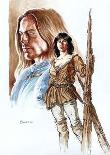 Swolfs | Légende, illustration couleurs Ã  l’encre de Chin… | Banque Dessinée