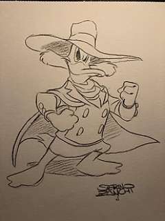 Zanchi, Stefano  -  Original Drawing - Darkwing Duck | Catawiki