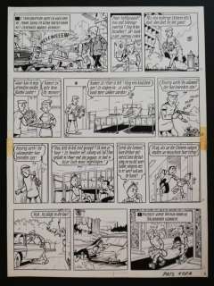 Suske en Wiske - Planche originale (p.5) - De witte uil - EO - (1972) | Catawiki