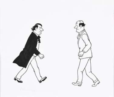 Herge (Studios) | LES FRERES LOISEAU. Dessin réalisé par les Studios... | Coutau Bégarie