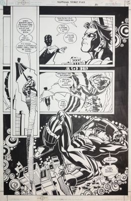 Scott McDaniel, Karl Story | Nightwing Secret Files #1 (1999) Scott McDaniel / Karl Story | ComicArtFans Classifieds