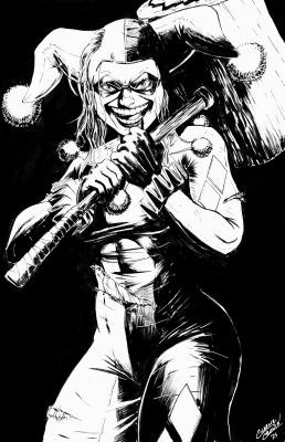 Charlie Cronin | Harley Quinn Classic (Damaged) | ComicArtFans Classifieds