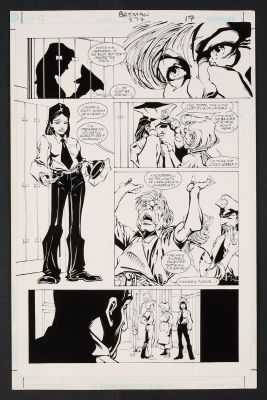 Damion Scott, John Floyd | Batman #572 (1999) Page 17 Pencils By Damion Scott, Inks By John Floyd | ComicArtFans Classifieds