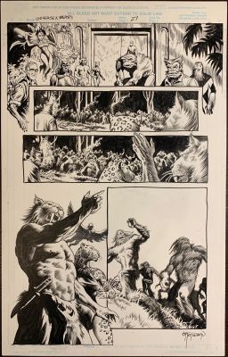 John Totleben | Totleben, John - Universe X Beasts Pg 27 | ComicArtFans Classifieds