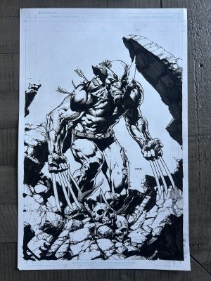 David Finch , David Finch | David Finch - Full Figure Wolverine Commission | ComicArtFans Classifieds
