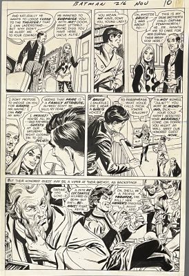 Irv Novick , Dick Giordano | Irv Novick Dick Giordano Bat-Man #216 Pg 8 | ComicArtFans Classifieds