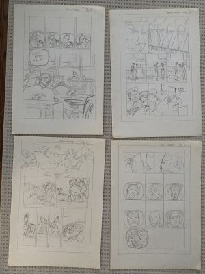 Bernie Wrightson | Bernie Wrightson, the Cult #3, 16 Prelim Pages | ComicArtFans Classifieds