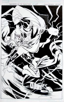 Carmen Carnero | Jane Foster & The Mighty Thor #1 Variant Cover | The Green Room