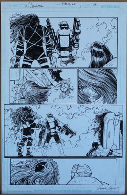 John Romita Jr | John Romita Jr - Silencer | ComicArtFans Classifieds