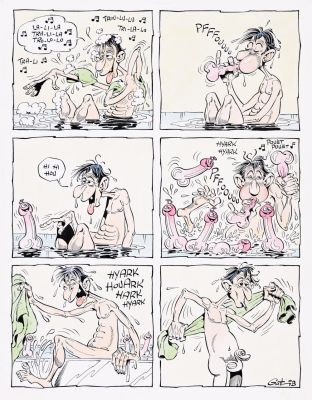 Marcel Gotlib, (1934-2016), Rubber duck. 1975. | Swann Galleries