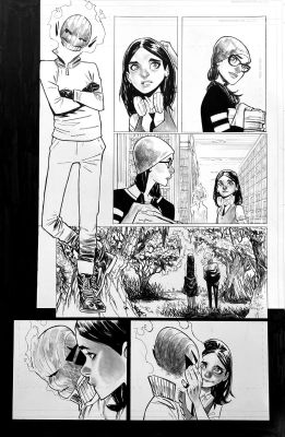Humberto Ramos | Fs: Strange Academy #15 Pg 14 | ComicArtFans Classifieds