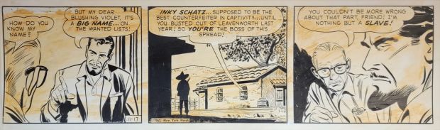 Doug Wildey | The Saint - Thursday November 17, 1960 By Doug Wildey | ComicArtFans Classifieds