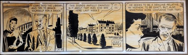 Doug Wildey | The Saint - Saturday April 30, 1960 By Doug Wildey | ComicArtFans Classifieds