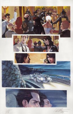 Gabriele Dell’otto, Werther Dell’edera | Dell’otto - Spider-Man: Family Business P.37 | ComicArtFans Classifieds