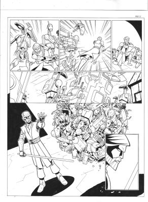 Andres Ponce | Clone Wars Page 07 | ComicArtFans Classifieds