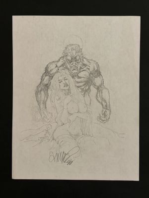 Tim Vigil | Tim Vigil - Gothic Nights Nude Vampire & Werewolf | ComicArtFans Classifieds