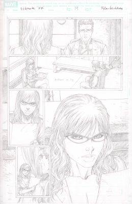 Tyler Kirkham | Ultimate Fantastic Four #54 Page 14 | ComicArtFans Classifieds