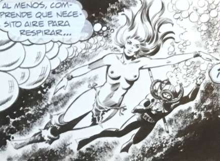 Romero, Enrique Badia - Originele strook (s.376) - Axa   - Page volante - (1979) | Catawiki