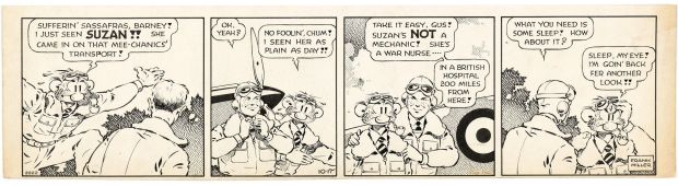 Frank Miller, Barney Baxter 1942 | ComicArtFans Classifieds