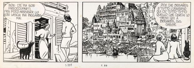 Manara Milo - "Sognare forse...Le avventure asiatiche di Giuseppe Bergman", 1986 | Urania Casa d’Aste