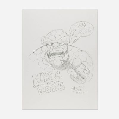 George Deep, Thing Illustration (2025) | Landry Pop Auctions