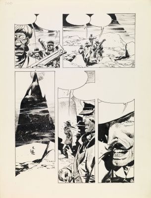 Lot 277 - Breccia Enrique - "Un alto en el camino", 1990 | Urania Casa d’Aste