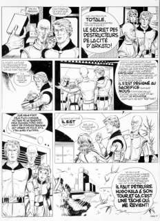 Paape | Luc Orient, planche n°17 Ã  l’encre de Chine de l… | Banque Dessinée