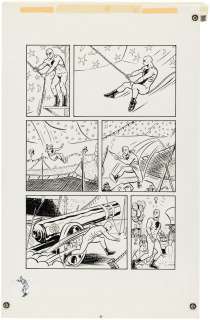 "MADMAN" #3 COMIC BOOK PAGE ORIGINAL ART BY MIKE ALLRED. | Hake’s