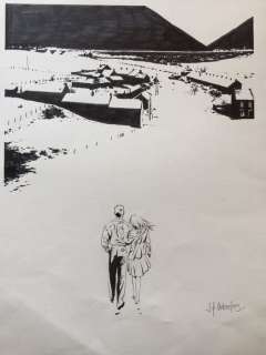 Fox T4 - dernière page - planche originale encre de chine - (1994) | Catawiki