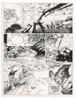 HERMANN - Lot 31 - HERMANN ◊ JEREMIAH Alex (T.15), Dupuis 1990 Planche...