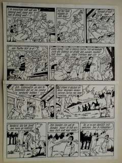 Suske en Wiske - Originele pagina (p.35) - De koning drinkt - (1973) | Catawiki