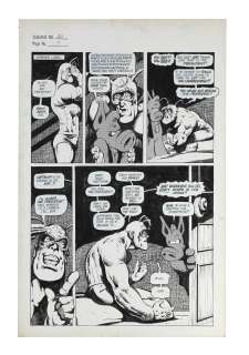 Dave Sim - Cerebus #21 Page 7 Original Comic Art on Bainbridge 172 Illustration Board - 11.5 x 17.5 | Goldin