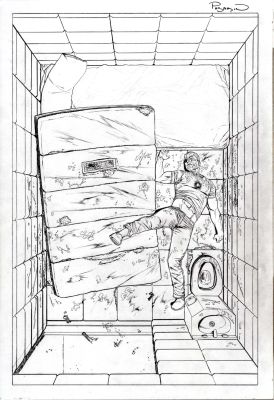 Fernando Pasarín | Deathstroke #38 P. 8 | The Green Room