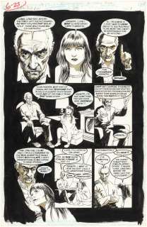 "SANDMAN" VOL. 2 #38 COMIC BOOK PAGE ORIGINAL ART BY DUNCAN EAGLESON. | Hake’s