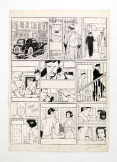 ZANON Pascal Harry... - Lot 244 - ZANON Pascal Harry Dickson Planche 11 de l’album La...