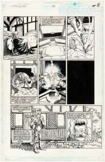 "SANDMAN" VOL. 2 #38 COMIC BOOK PAGE ORIGINAL ART BY DUNCAN EAGLESON. | Hake’s