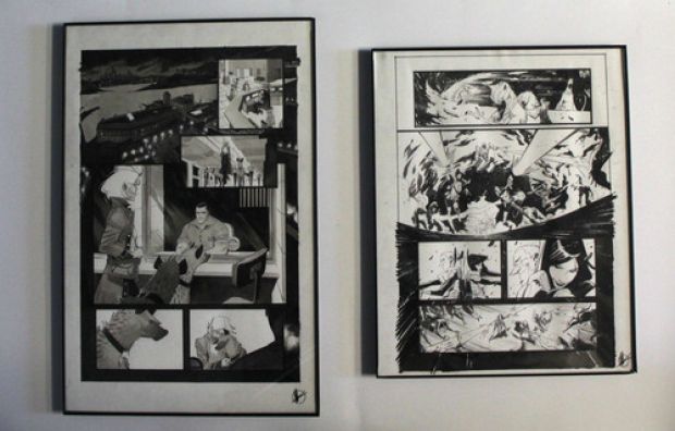 Matteo Scalera Comic Art Lot (2) Harley Quinn Batman D.C & Black Science #M-37