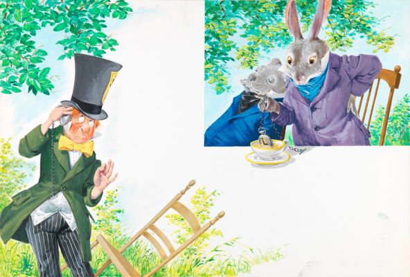 Lot 21 - Libico Maraja - Alice in Wonderland, 1968 | Urania Casa d’Aste
