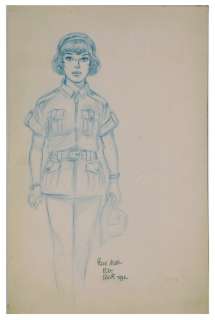 Eddy Paape - Dessin... | Eddy Paape - Dessin original au crayon bleu sur carton... | Arthema Auction