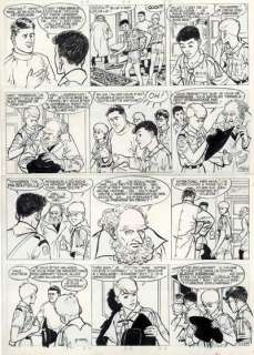 Mitacq | La Patrouille des Castors, planche n°19 Ã  l’encr… | Banque Dessinée