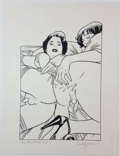 Roberto Baldazzini - "Casa Howard" - original cover 2 - firmato - Page volante - EO | Catawiki