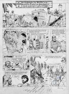 Delaby/Planche originale n°1 de l’histoire "Le dernier… | Dagoty