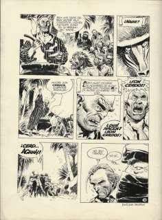 Storia con Babbuino - Enrique Breccia - original page - EO - (1990) | Catawiki