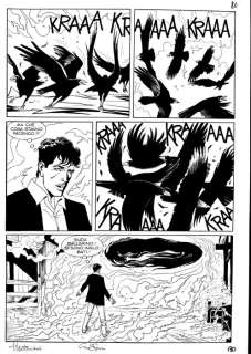 Dylan Dog Maxi #12 - Montanari & Grassani - 2x original pages - Page volante - EO - (2009) | Catawiki
